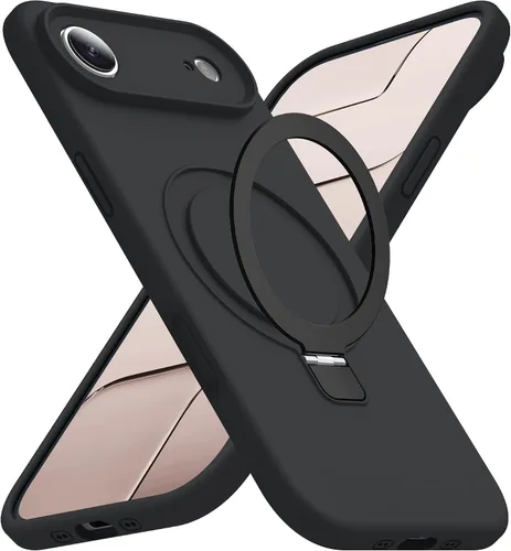 Vista 77 de Funda diseñada para iPhone 11 con soporte magnético invisible Compatible con Mag-Safe, a prueba de caídas de grado militar, a prueba de golpes