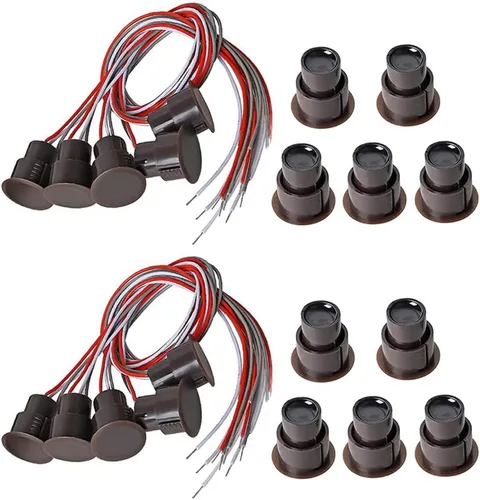 Vista 13 de MC-31B NC/NO - Interruptor magnético de láminas para montaje en superficie, interruptor magnético de puerta, sensor de contacto, para seguridad