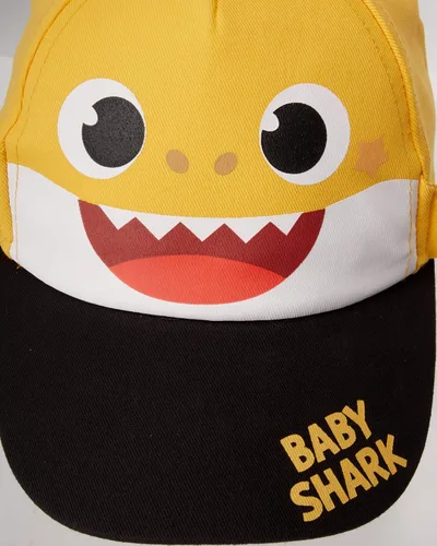 Vista 4 de Nickelodeon Gorro de tiburón para niños pequeños paquete de 2 gorras de béisbol ajustables