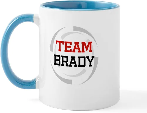 Vista 37 de CafePress – Brady – Único taza de café, taza de café, S, Blanco