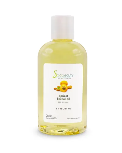Vista 10 de Soapeauty Aceite de almendro de albaricoque prensado en frío, 100% puro, natural para piel, cara, portador de cabello para aceites esenciales