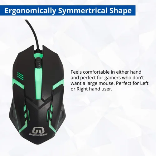 Vista 4 de Kit combinado de accesorios para juegos de PC RGB Teclado USB a prueba de derrames Mouse óptico de 3 botones Auriculares estéreo para juegos Dual