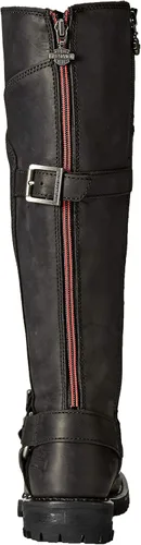 Vista 3 de HARLEY-DAVIDSON FOOTWEAR Botas de motocicleta Lomita para mujer, Negro