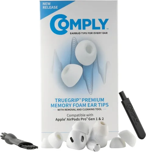 Vista 9 de Comply TrueGrip MAX Premium - Puntas de repuesto de espuma viscoelástica True Grip Negro