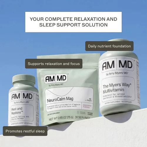 Vista 7 de Amy Myers MD NeuroCalm Mag - Suplemento dietético de magnesio para el cuerpo, el cerebro y el sistema nervioso, sin gluten, sin lácteos y sin soja