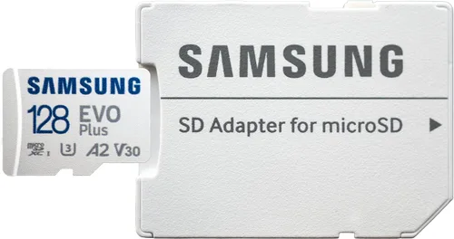 Vista 4 de Samsung EVO Plus 128GB MicroSDXC Clase 10 UHS-I tarjeta de memoria funciona con Nintendo Switch, Lite, Switch OLED consola de juegos (MB-MC128KA)