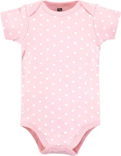 Vista 129 de Hudson Baby baby-girls Cotton Bodysuits 3-pack