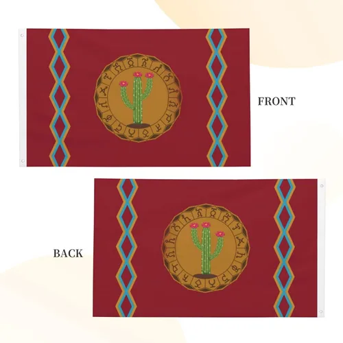 Vista 7 de Double Sided Panteera Wayuu Flag 3x5 FT Outdoor Flags Banners Durable Patio Indoor Decorative Flags Home Party Welcome Flag 3by5 Flag