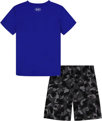 Vista 30 de Under Armour baby-girls Ua Terrazzo Leopard Heart SetShort Set