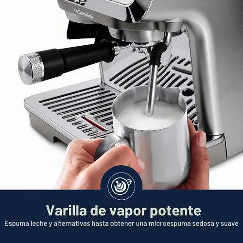 Vista 5 de De'Longhi La Specialista Arte Evo - Máquina de café expreso con molinillo