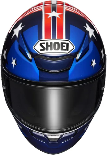 Vista 2 de Shoei RF-1400 Marquez American Spirit - Casco integral para motocicleta
