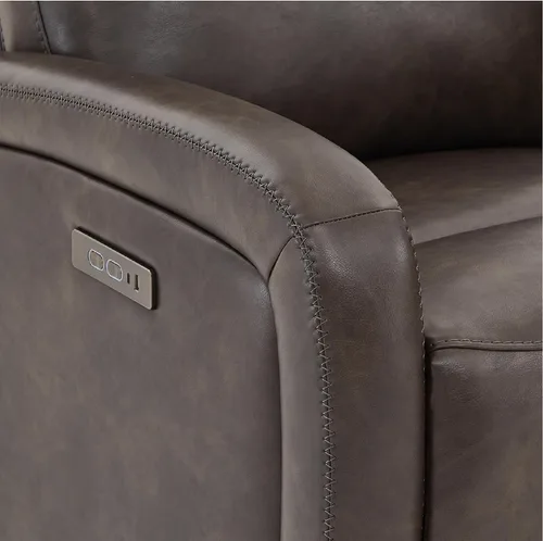 Vista 6 de Watson & Whitely Silla Reclinable, Sillón Sofá Reclinable de Pared Cero con Reposacabezas Eléctrico Cargador Tipo-C, Sillones Reclinables Pequeños