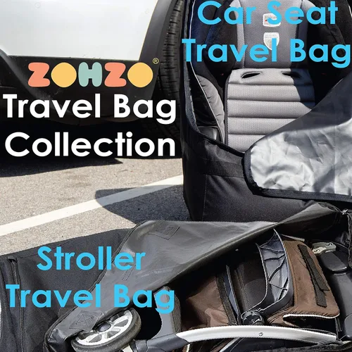 Vista 6 de Bolsa de viaje para cochecito Zohzo para cochecitos estándar o dobles