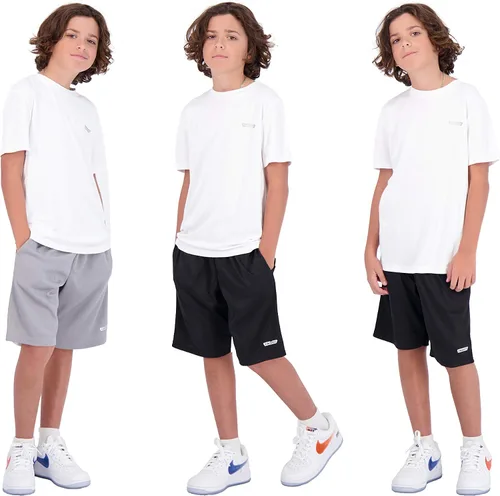 Vista 18 de Hind - Pantalones cortos de baloncesto para niños (3 unidades)