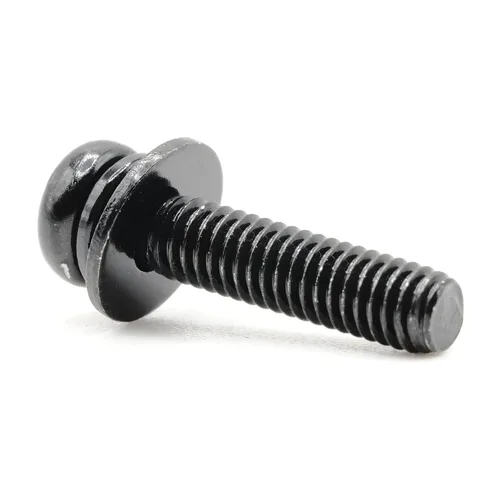 Vista 5 de ReplacementScrews Tornillos de soporte compatibles con Insignia NS-50D510NA19 (NS50D510NA19), Complete Feet / Legs Screw Set, Black Plated, Metric