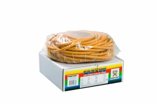 Vista 7 de CanDo – Tubos de libre ejercicio de látex, Rollo de 25 pies, Negro , 1