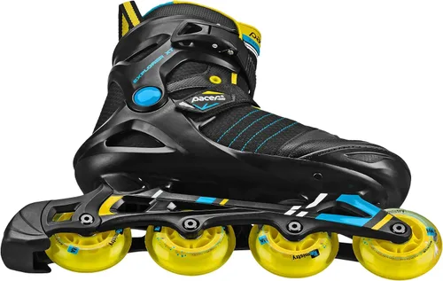 Vista 3 de Patines en línea Pacer Explorer, ideales para uso en interiores o exteriores.