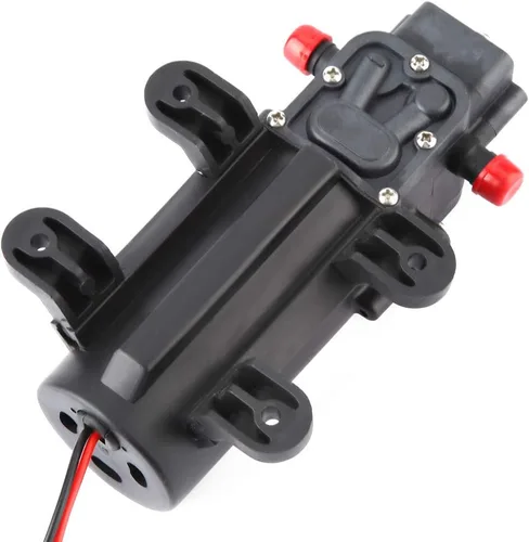 Vista 8 de Acogedor Bomba de diafragma 24V 60W, bomba de diafragma de presión de agua 5L/m, fácil de instalar, para pulverización de agua, pulverización