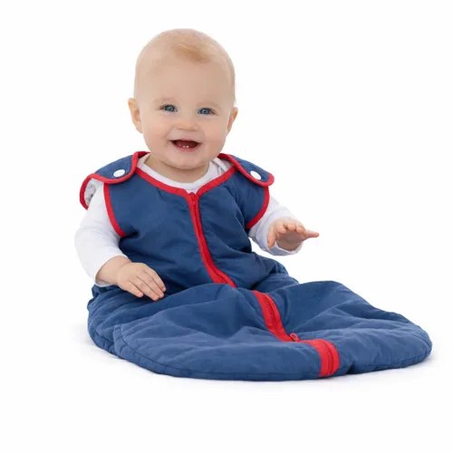 Vista 14 de Saco de dormir para bebé, nido para dormir de Baby Deedee, Rosa (Candy Pink) Patented shoulder snaps and full-length zipper help make dressing and