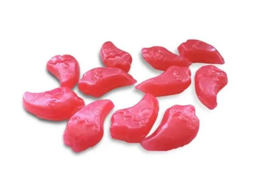 Vista 3 de Spicy Ghost Pepper Cherry - Caramelo duro con sabor a cereza, 1.5 onzas (sandía)