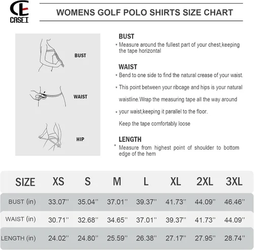 Vista 6 de Casei Polo de golf sin mangas para mujer, UPF 50+, de secado rápido, con cuello
