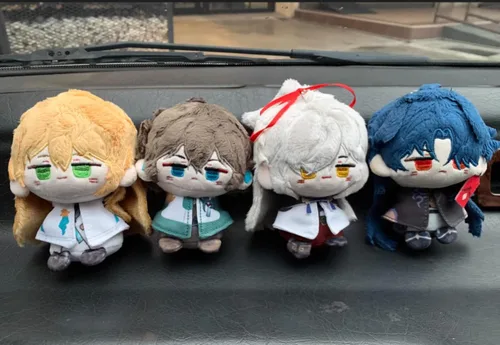 Vista 3 de KILA MILA Anime Kafka Bailu Blade Dan Heng Jing Yuan Muñeca de peluche Kawaii, mercancía suave, adorable muñeco de felpa, colgante, regalos (Blade-a)