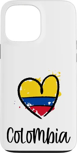 Vista 24 de Colombia Heart Art Cool South America Spanish Colombian Gift Case for iPhone 17