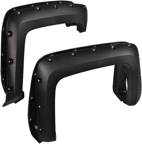 Vista 5 de CHEDA Aletas de parachoques, Compatible con Chevy Silverado 1500/2500HD/3500HD 2007 2008 2009 2010 2011 2012 2013 78.7” / 97.6” de cama larga, 4