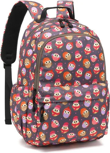 Vista 10 de Leaper Mochila kawaii para laptop para niñas y niños, mochila de viaje para niños, mochila escolar linda para la universidad