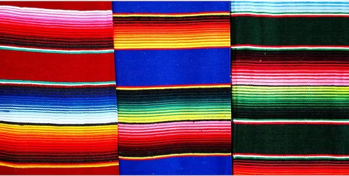 Vista 2 de CafePress Serape Stripes - Toalla de algodón absorbente de 30 x 60 pulgadas, suave para playa y piscina