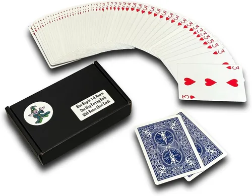 Vista 17 de One Way Force Deck Trick Kit Blue Back 8 of Hearts
