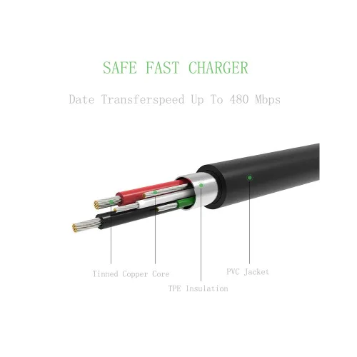 Vista 4 de Olort Cable de carga mini-USB para calculadora gráfica de color TI 84 Plus CE/CE, TI-Nspire II/CX/CX CAS