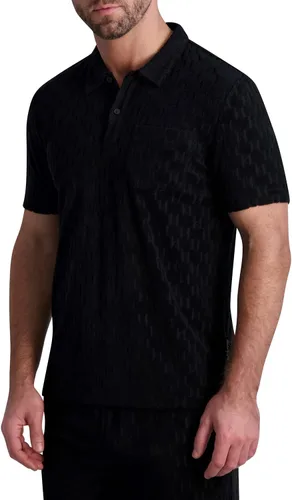 Vista 2 de Karl Lagerfeld Paris Camisa casual de rizo francés para hombre