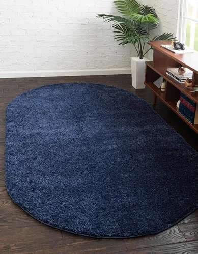Vista 56 de Unique Loom Colección Solo - Alfombra Calabasas (7' 10" x 10' Rectangular, Azul Claro)