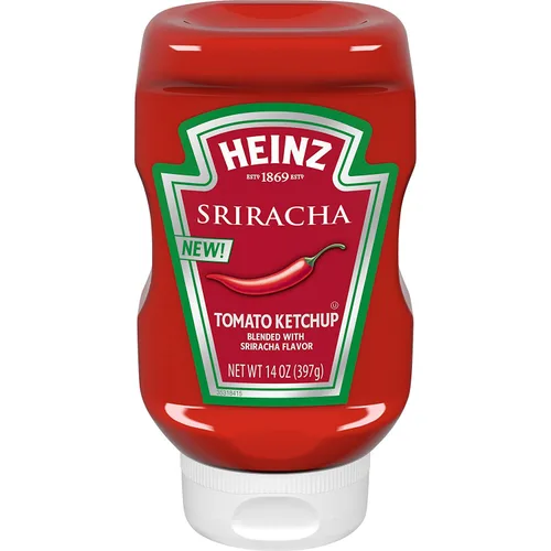 Vista 16 de Heinz Ketchup de tomate mezclado con chipotle, botella exprimible de 14 onzas