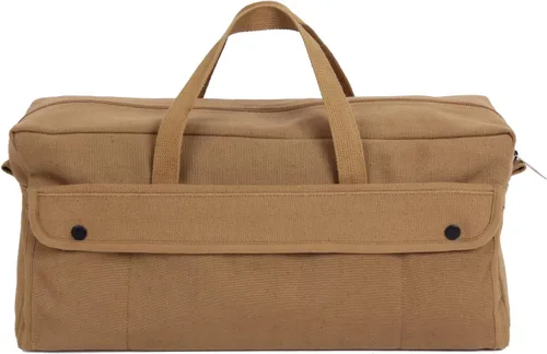 Vista 7 de Rothco bolsa de herramientas de lona para mecánicos jumbo - Organización resistente para equipo y herramientas