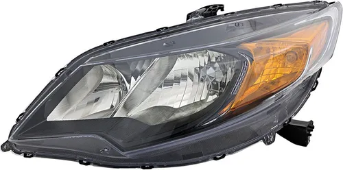 Vista 8 de Para Honda Civic Coupé Faros Lámparas Set 2014 2015 Halógeno Conductor y Pasajero Lado