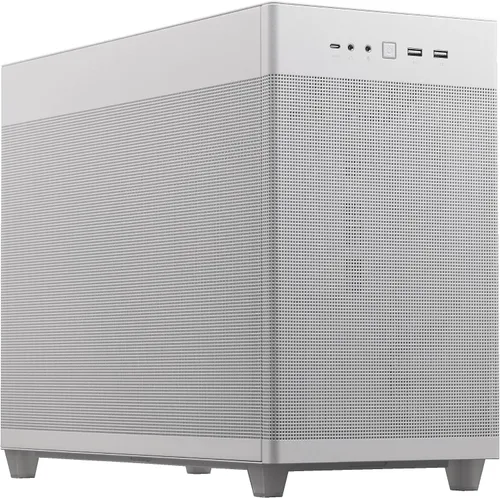 Vista 14 de Cajas de PC ASUS Prime AP201 de 33 litros Micro ATX color negro con paneles laterales sin herramientas y malla de filtro cuasi, con soporte
