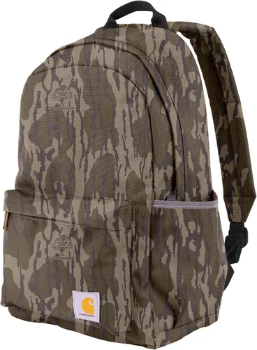 Vista 20 de Carhartt Mochila clásica para laptop de 21 L, duradera y resistente al agua con funda para laptop de 15 pulgadas, múltiples compartimentos Azul