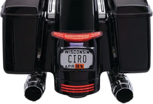 Vista 5 de Latitude - Luz trasera con soporte para matrícula para modelos Harley Davidson Touring