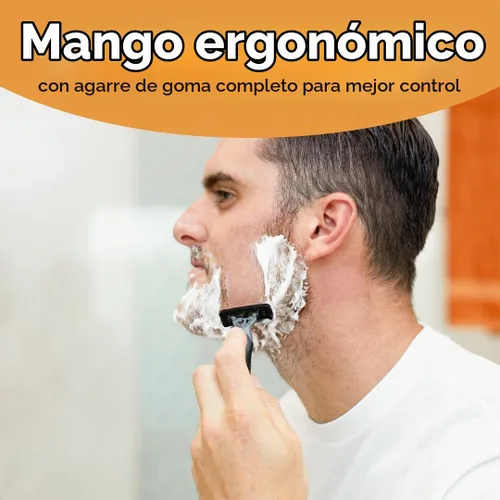 Vista 2 de BIC Flex 4 - Rastrillos para afeitar desechables de 4 hojas, 10