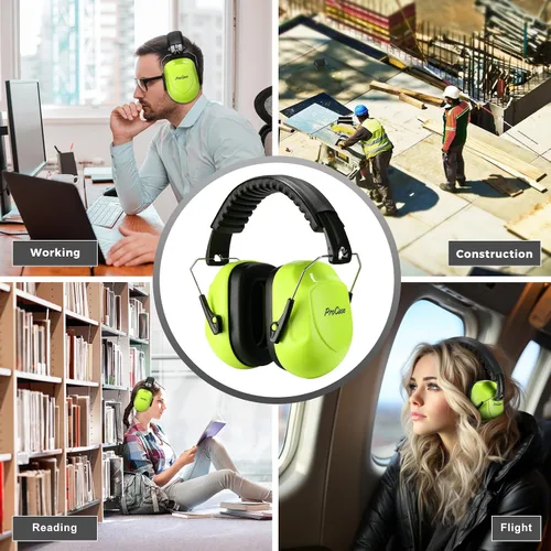 Vista 35 de ProCase NRR 28dB Noise Reduction Ear Muffs, Foldable Adjustable Noise Cancelling Headphones