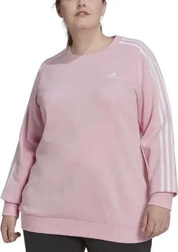 Vista 80 de adidas Sudadera Essentials de forro polar con 3 rayas para mujer