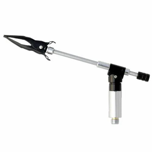Vista 2 de AmScope GC-HG - Pinzas para microscopios estéreo de la serie SH, color negro Punta de precisión antiestática de acero inoxidable ligero diseño