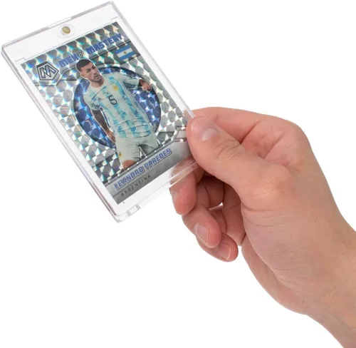 Vista 5 de BCW Tarjetero magnético – Grosor de 55 PT – 1 unidad Estuche protector para tarjetas con cierre magnético dorado seguro Protección UV, diseño