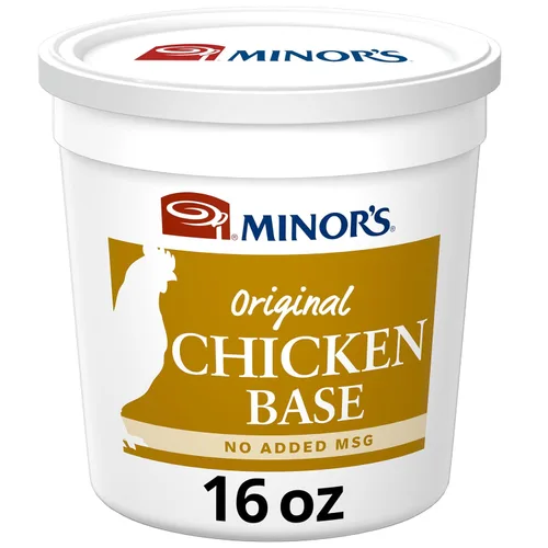 Vista 10 de Minor's Base de Res, Ideal para Caldo de Sopa y Salsas, 0 Gramos de Grasas Trans, Sin MSG Añadido, Recipiente de 16 oz