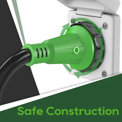 Vista 6 de RVGUARD Cable adaptador RV de 30 amperios a 110 voltios con conector
