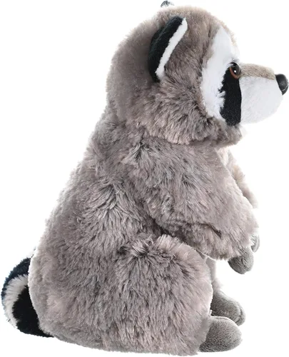 Vista 6 de Wild Republic Peluche de mapache, animal de peluche, regalo para niños, Cuddlekins de 12 pulgadas