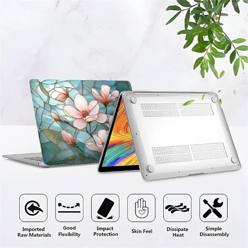 Vista 9 de Funda para computadora MacBook Pro de 13 pulgadas, modelo A1425/A1502, modelo A1425/A1502, diseño de primera calidad, funda rígida para laptop 3D 3D