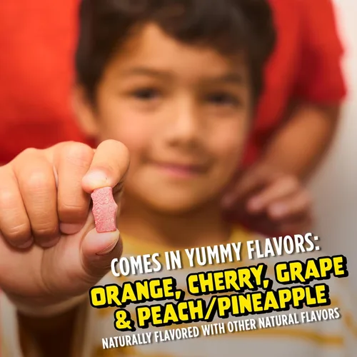 Vista 4 de Flintstones Vitamins Multivitamínico masticable para niños con + plancha extra para niños pequeños y niños con vitamina C, D, vitamina B12, 160